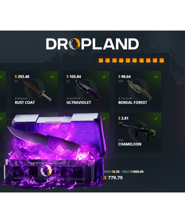 MIL SPEC VS. FALCHION KNIFE Random CS2 Skin Case Dropland.net Key GLOBAL
